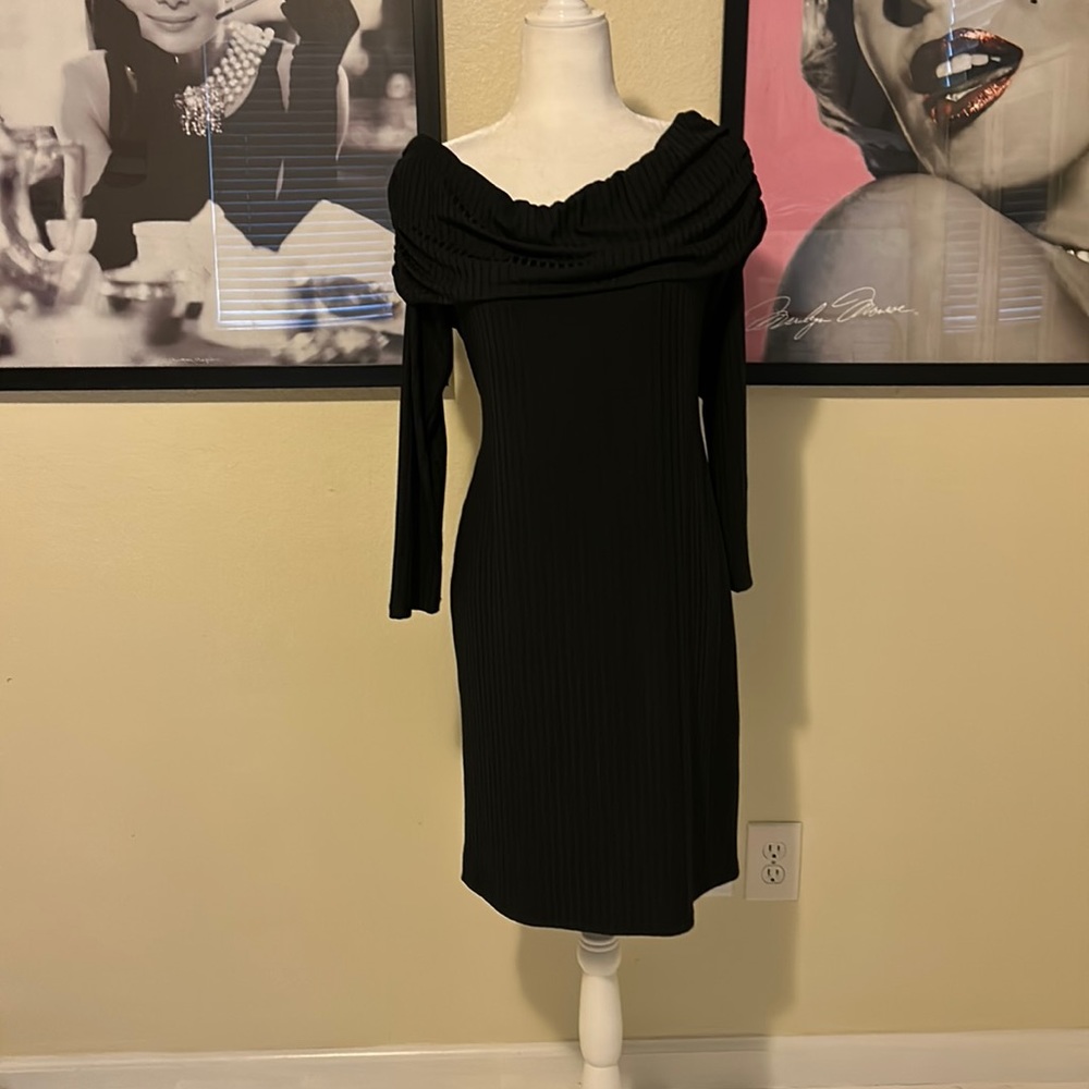Justfab black dress